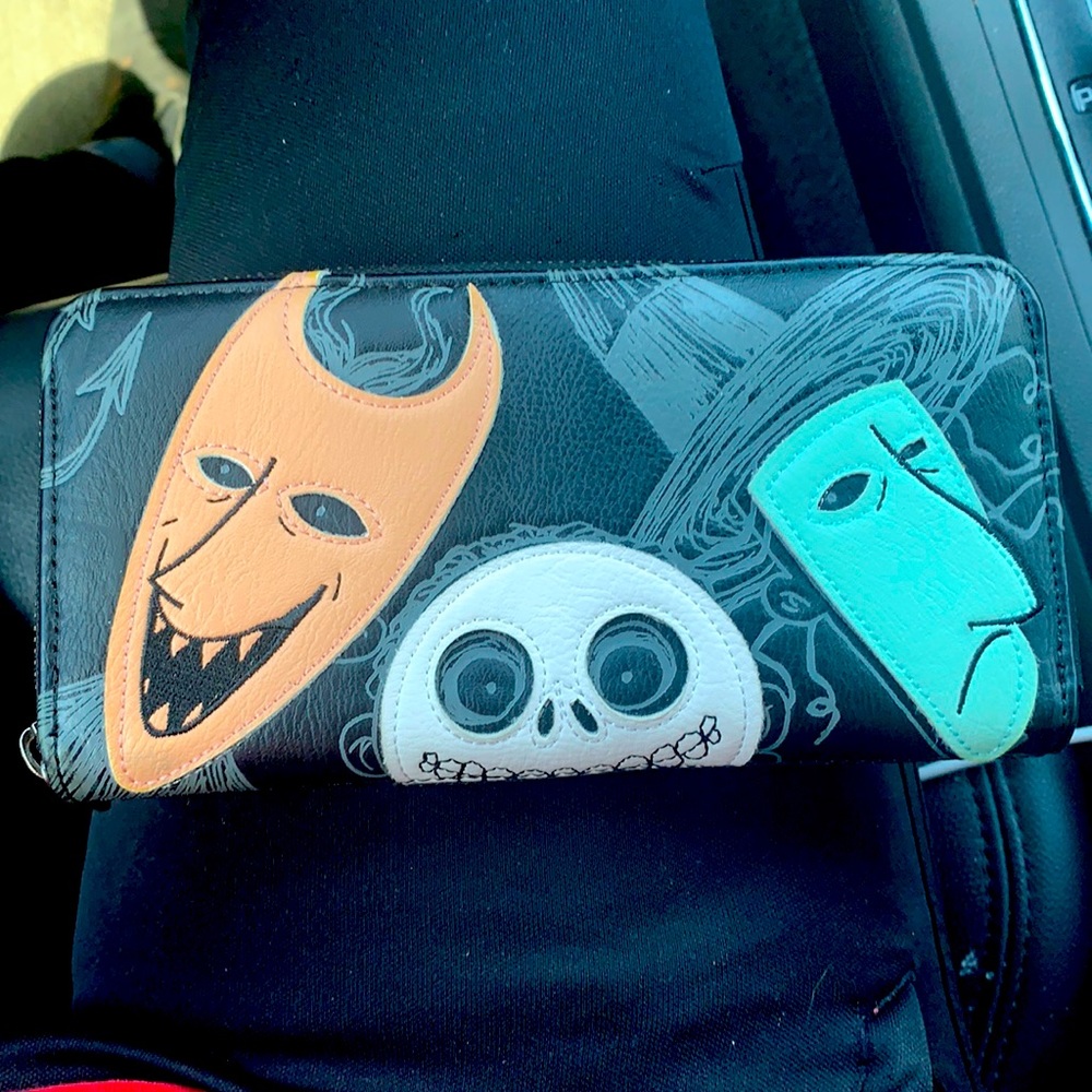 Loungefly nightmare before Christmas wallet.
